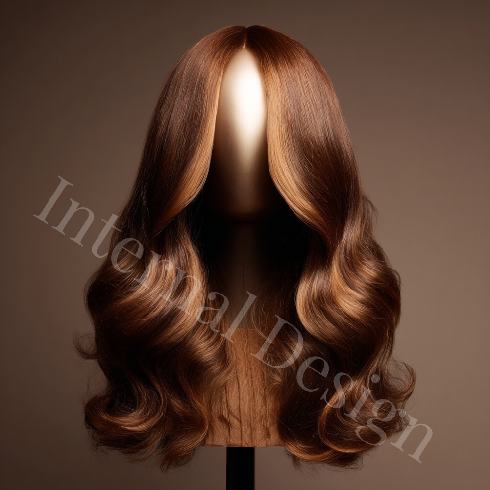 The Fall Hair Edit Stock Images | Wig & Bundle Stock Photos | Beauty Brand Content | AI Stock Photography | Digital Download
