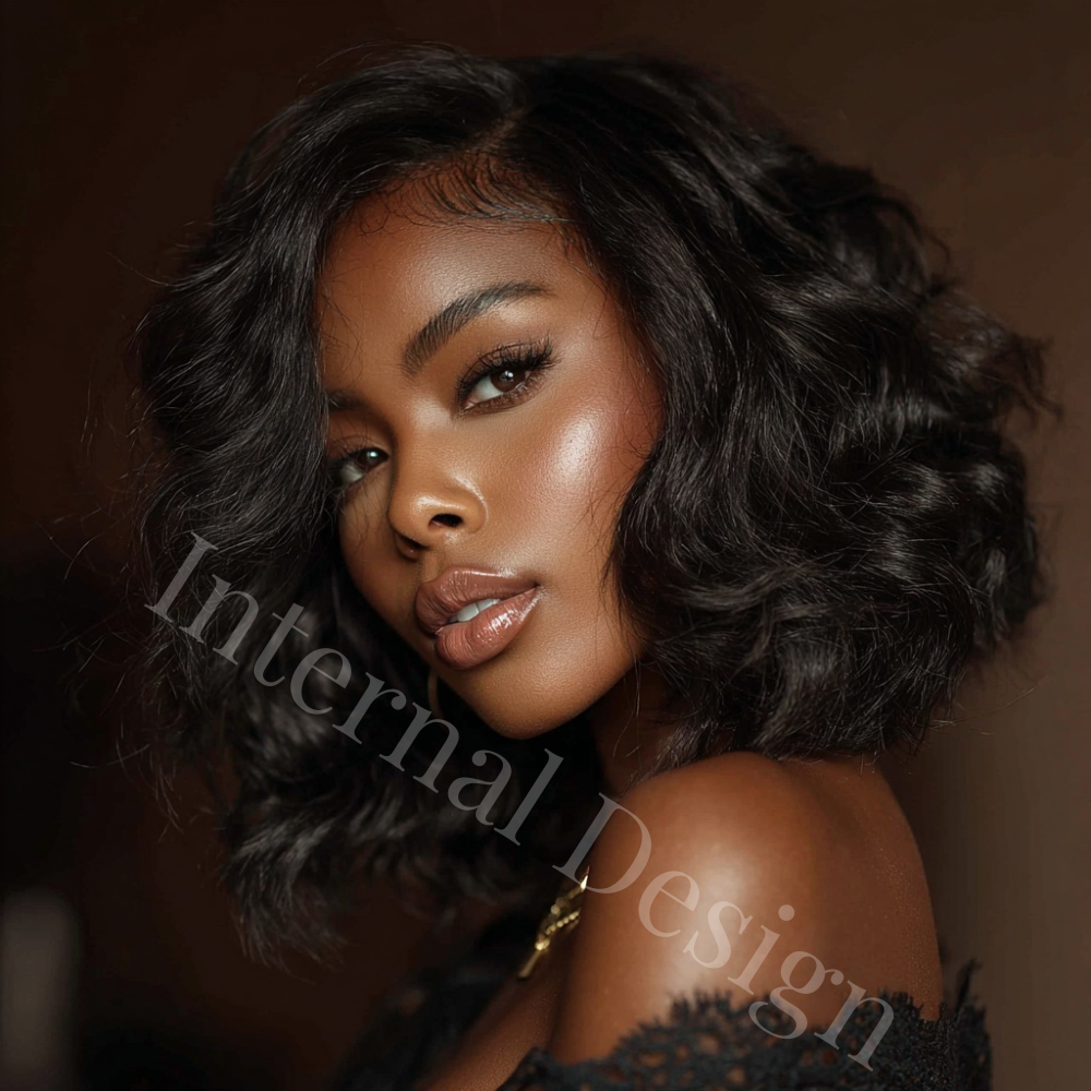The Fall Hair Edit Stock Images | Wig & Bundle Stock Photos | Beauty Brand Content | AI Stock Photography | Digital Download