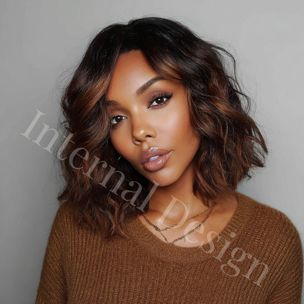 The Fall Hair Edit Stock Images | Wig & Bundle Stock Photos | Beauty Brand Content | AI Stock Photography | Digital Download