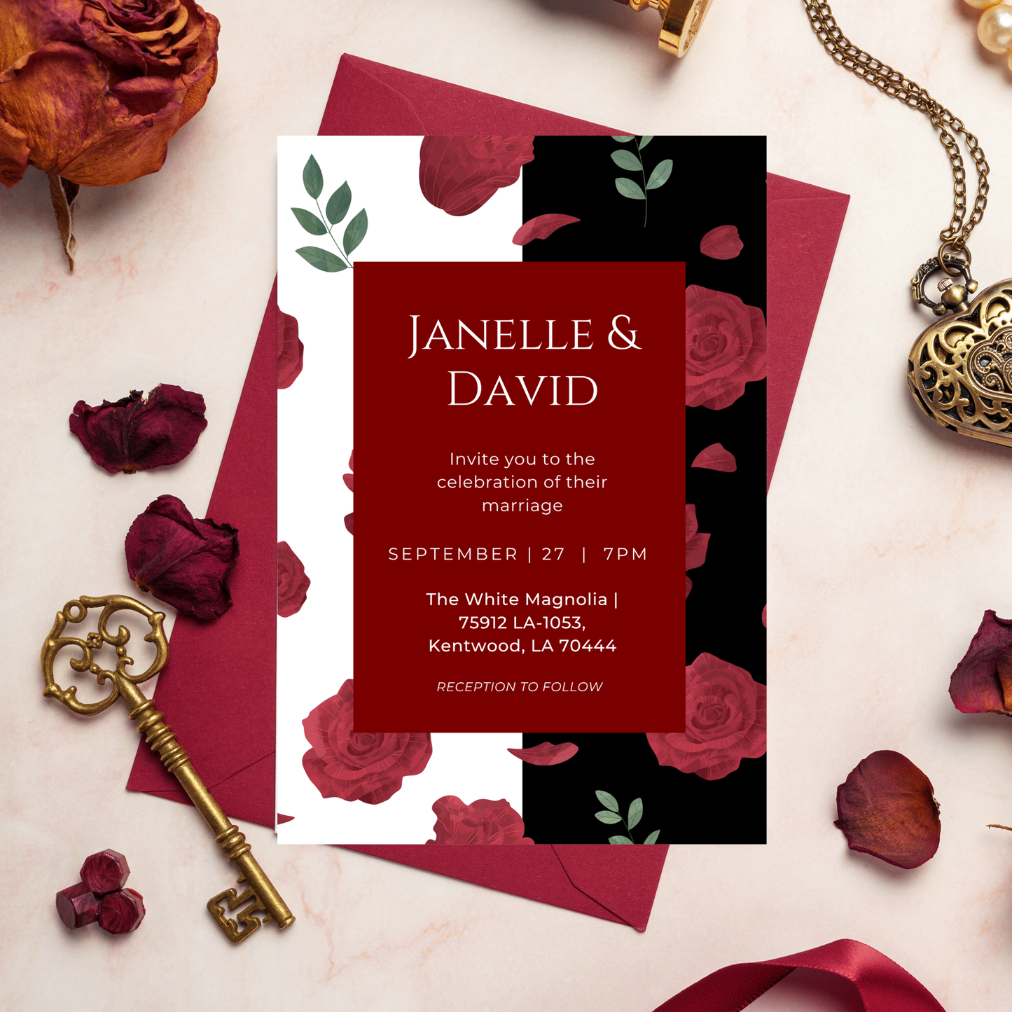 Custom Event Flyers & Invitations – Luxe & Editorial Design