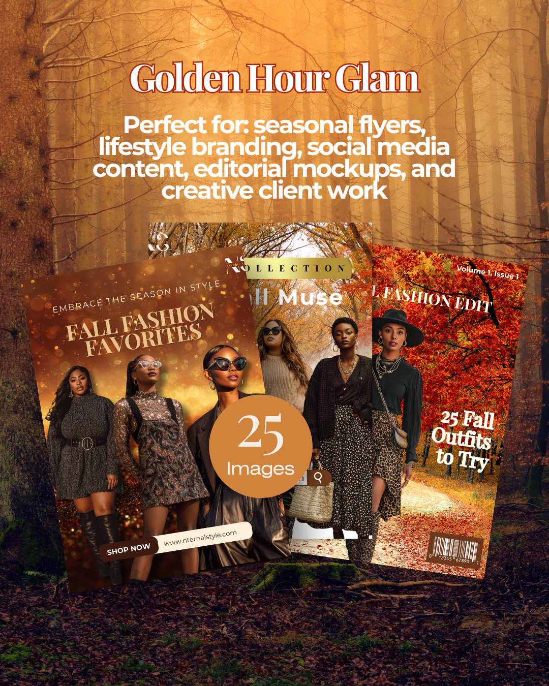 Fall Stock Photo Bundle | Inclusive Fall Fashion | Pumpkin Patch & Foliage