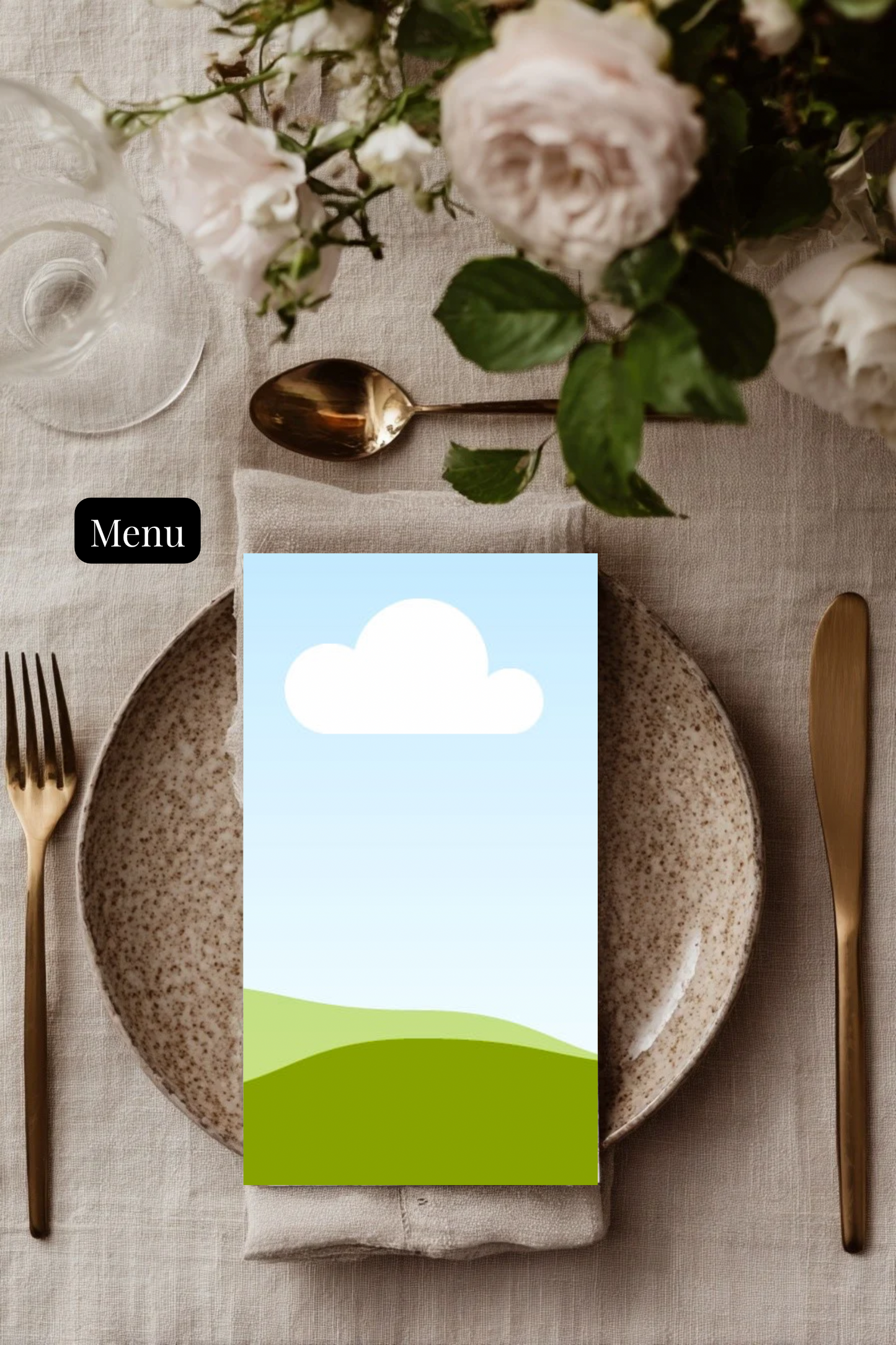 Wedding Mockup Bundle | Canva-Ready Invitations, Menus, Table Numbers, Place Cards, Editable Templates