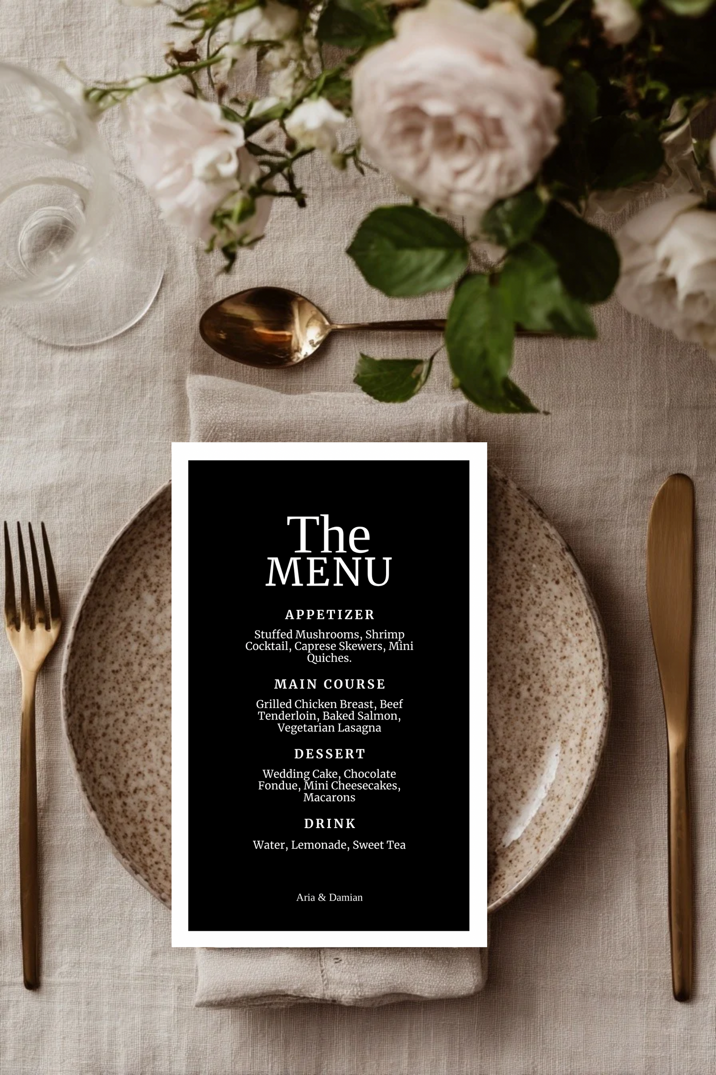 Classic Black & White Wedding Invitation Suite + Bridal Style Guide | Editable Canva Templates