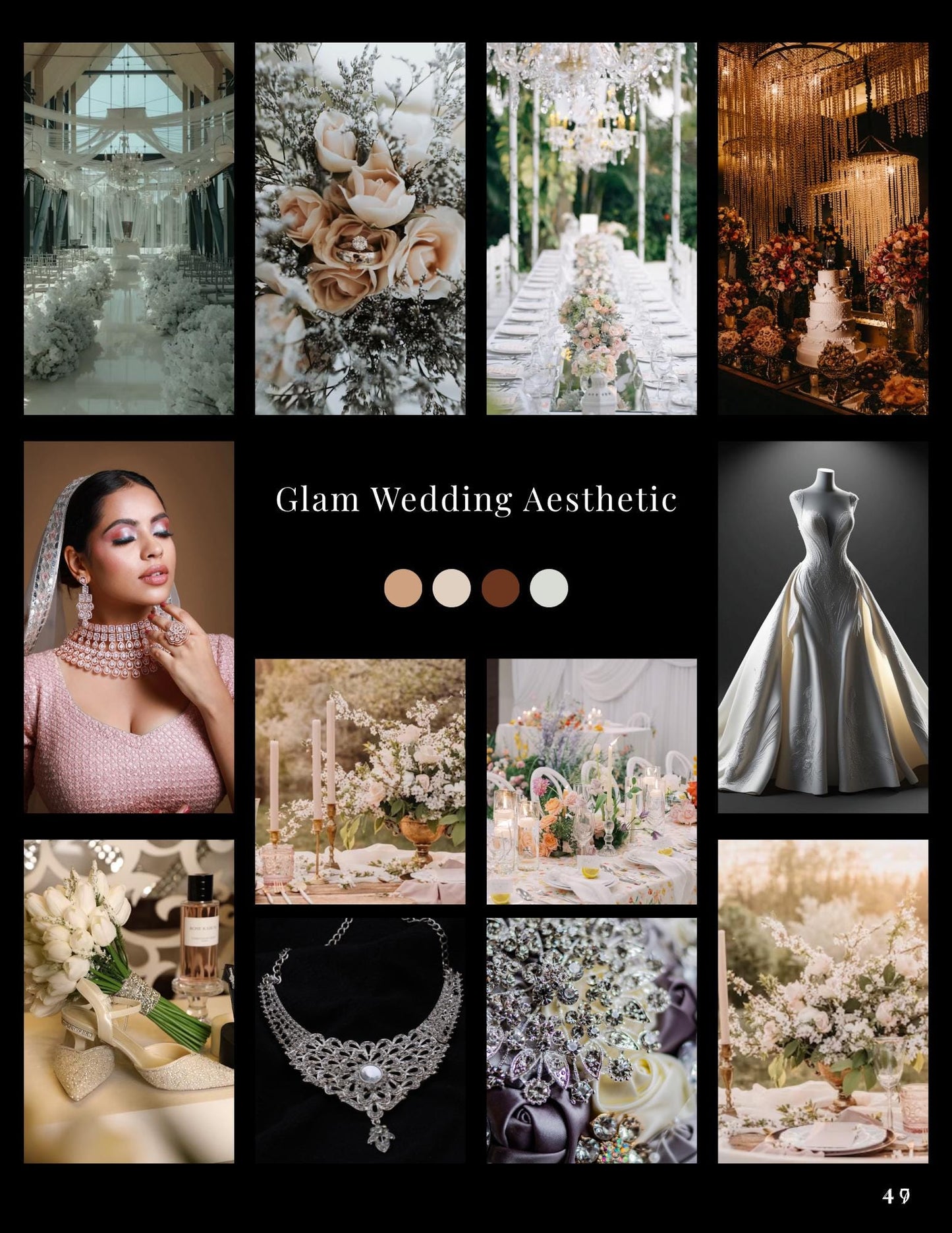 The Bridal Aesthetic Playbook |Modern Bride Handbook: Master your Wedding Style with this Digital Guide