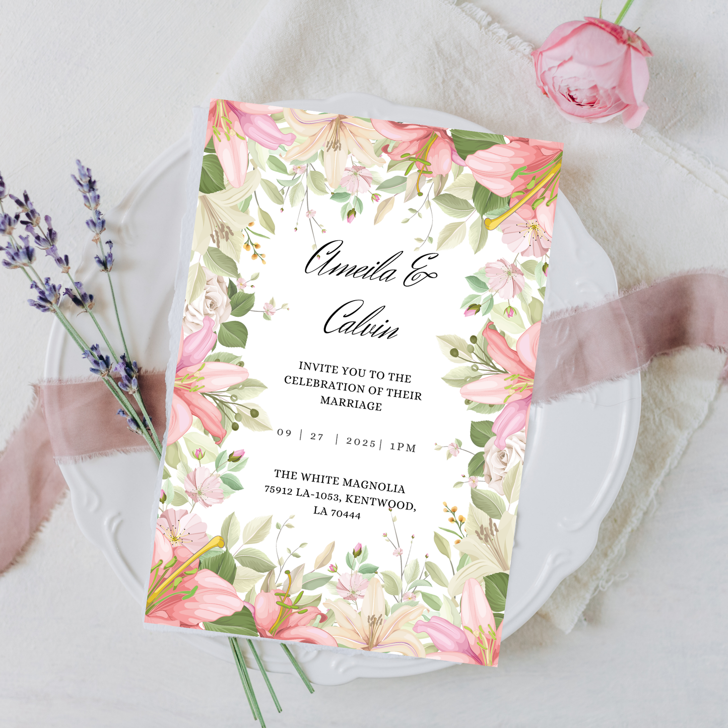 Custom Event Flyers & Invitations – Luxe & Editorial Design