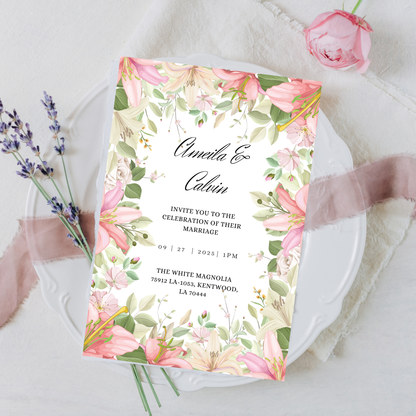 Custom Event Flyers & Invitations – Luxe & Editorial Design