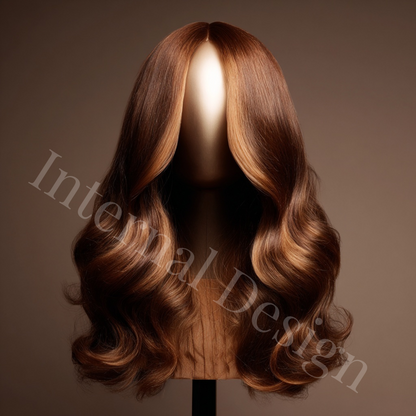 The Fall Hair Edit Stock Images | Wig & Bundle Stock Photos | Beauty Brand Content | AI Stock Photography | Digital Download