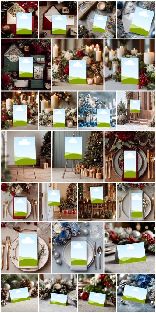 The Holiday Mockup Edit