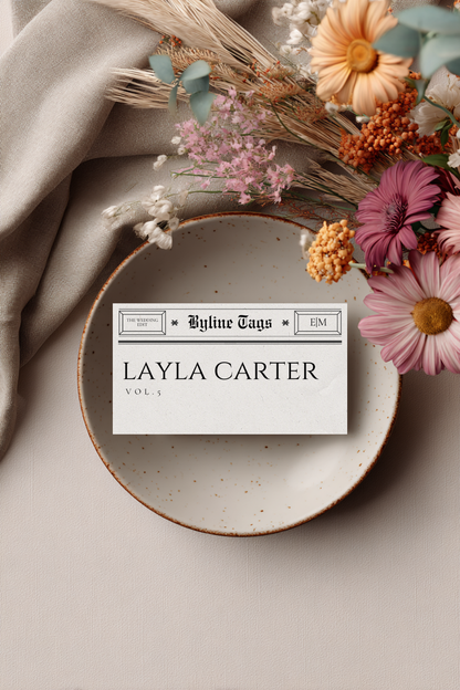 Wedding Invitation Suite Template | The Bridal Edit Volume 3 | Newspaper Wedding Stationery Set