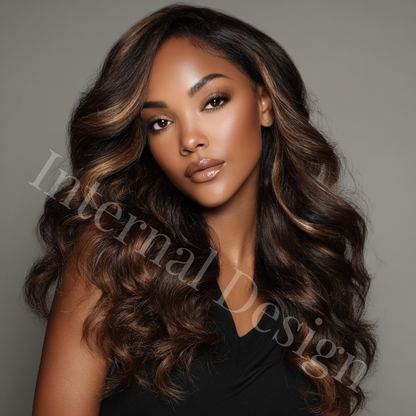 The Fall Hair Edit Stock Images | Wig & Bundle Stock Photos | Beauty Brand Content | AI Stock Photography | Digital Download