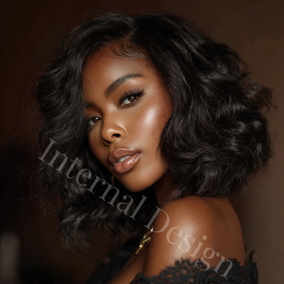 The Fall Hair Edit Stock Images | Wig & Bundle Stock Photos | Beauty Brand Content | AI Stock Photography | Digital Download
