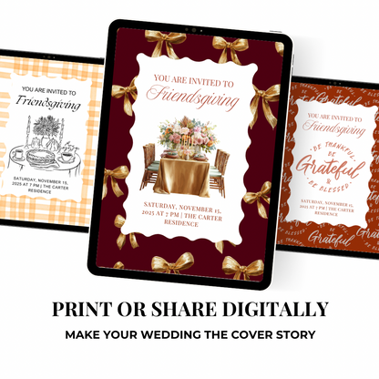 Friendsgiving Bundle