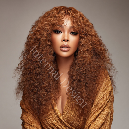 AI Hair Stock Image Bundle – Luxe Curls for Editorial Branding
