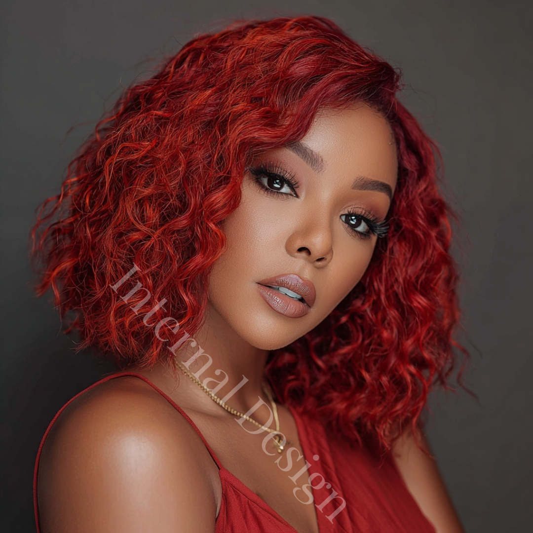 AI Hair Stock Image Bundle – Luxe Curls for Editorial Branding