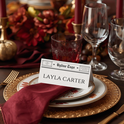 Newspaper Friendsgiving Invitation Suite | Thanksgiving Dinner Invitation Templates