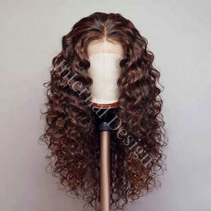 AI Hair Stock Image Bundle – Luxe Curls for Editorial Branding