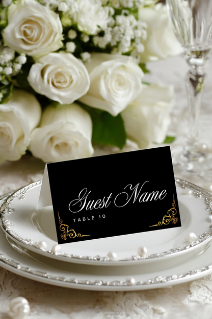 Luxury Wedding Mockup Bundle for Canva | Invitation, Menu, Table Card, and Signage Mockups