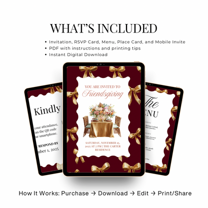 Friendsgiving Bundle