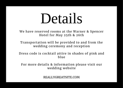 Custom Wedding Invitation Suites – Luxe Bridal Design