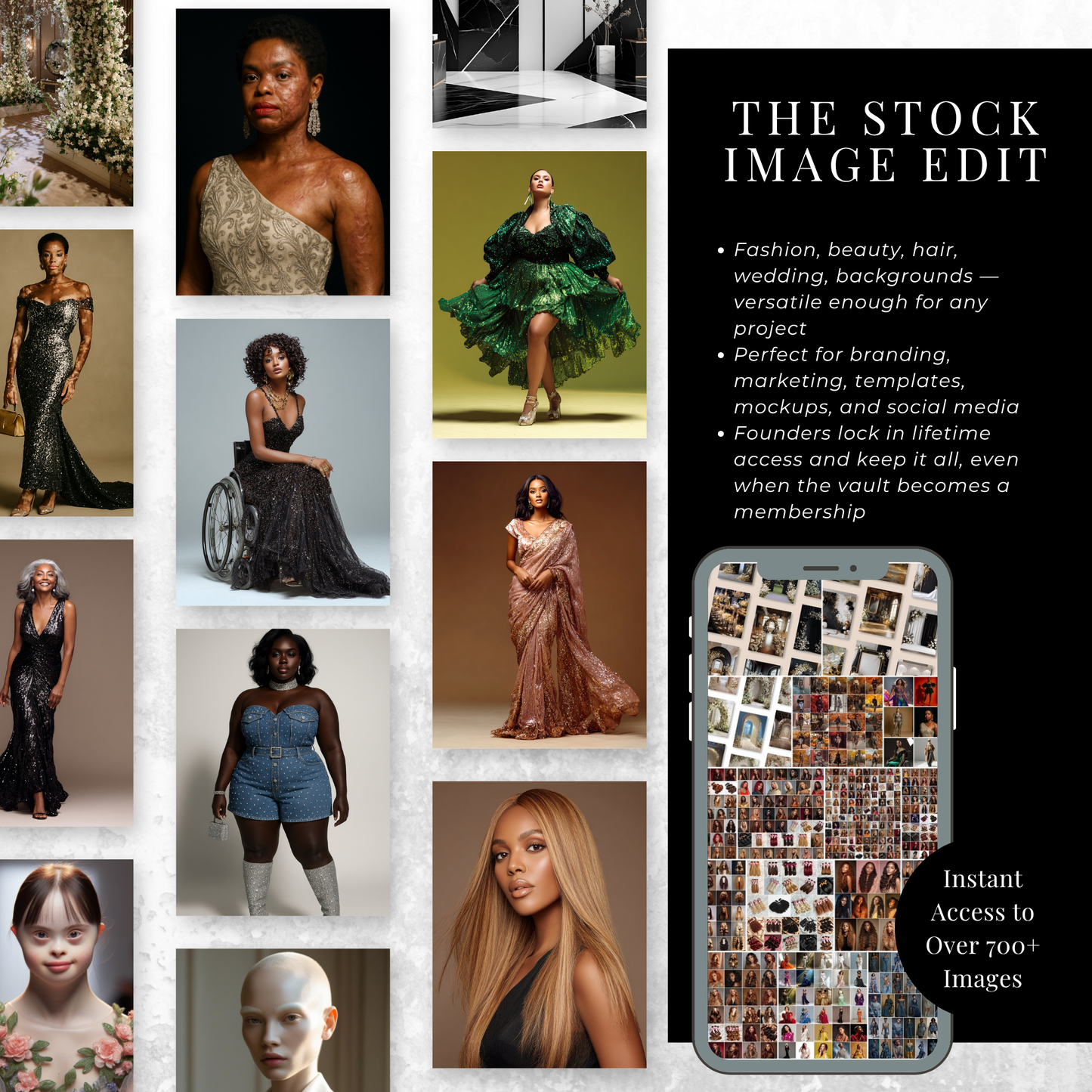 The Stock Image Edit Founding Member Lifetime Access Pass | AI Stock Images