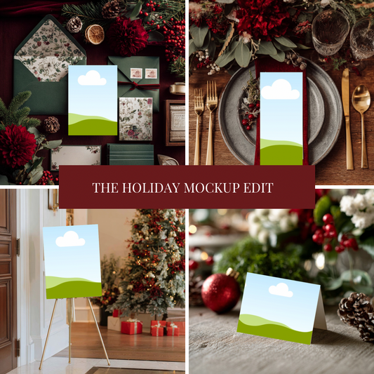 The Holiday Mockup Edit