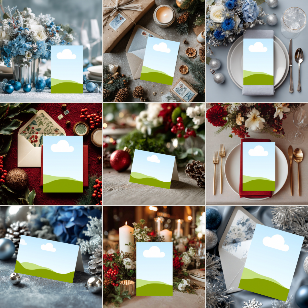 The Holiday Mockup Edit