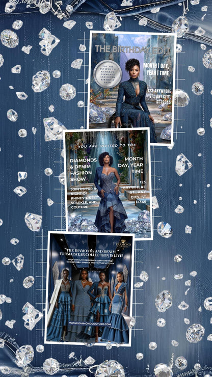 High Fashion Stock Images  Denim & Diamond Edition