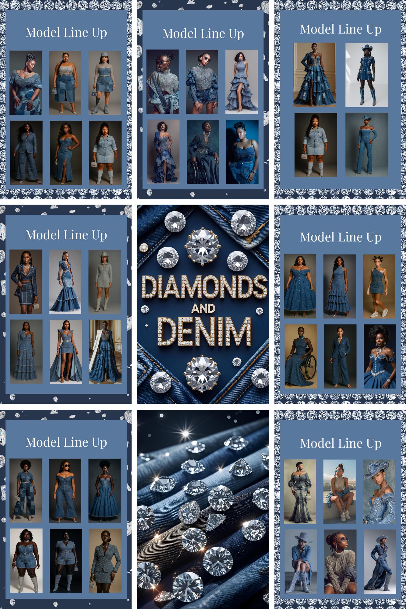 High Fashion Stock Images  Denim & Diamond Edition