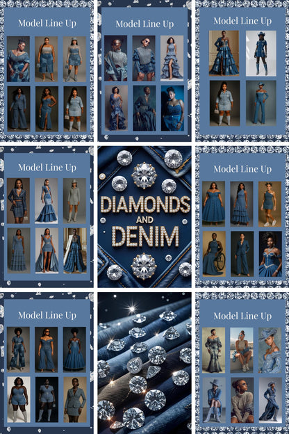 High Fashion Stock Images  Denim & Diamond Edition